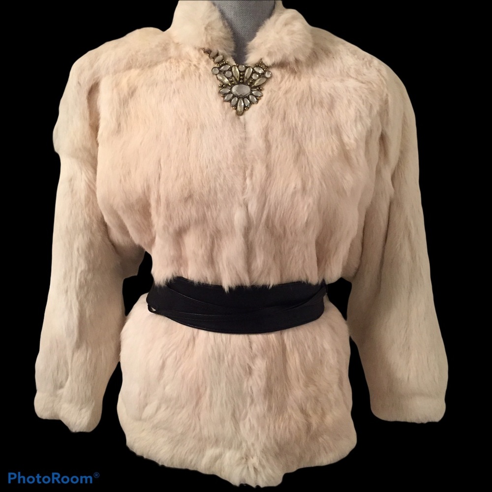 White Fur Coat